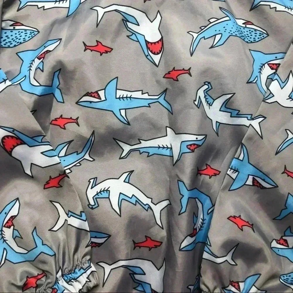 Pekkle Shark Jacket Grey & Blue Size 3T - Picture 12 of 16